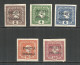 Poland 1919 Year, Mint Stamps MLH  Set OVPT - Neufs