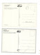 2 POSTCARDS WORLD STADIUMS   GERMANY  HOMBURG SAAR / WUPPERTAL - Stades