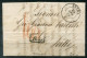 ITALIEN - Schiffspost, Navire Lago Di Como, Paquebot, Ship Letter, Stempel INTRA + R.L. Auf Kleinem Brief In Die Schweiz - Lombardo-Venetien