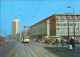Leipzig Hauptpostamt Am Karl-Marx-Platz Mit Blick Zum Wohnhaus Wintergarten 1974 - Leipzig