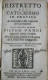 Ristretto Del Catechismo Milan, 1715 - Livres Anciens