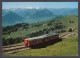 109827/ VITZNAU, Vitznau-Rigi-Bahn Unterhalb Rigi-Kulm, Blick Auf Unterwaldner Und Berner Alpen - Vitznau