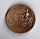 *Medaille En Bronze (45 Mm) Dans Son étui D'origine - Signée SVEN KULLE - Grand Prix Du Progrès De Lyon - Wielrennen