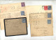 Delcampe - Lot 68 Lettres 7 Carte 1 Lettre Cachet Cire Cachet Flamme Sur Roi à Voir - Storia Postale