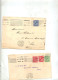 Delcampe - Lot 68 Lettres 7 Carte 1 Lettre Cachet Cire Cachet Flamme Sur Roi à Voir - Postmark Collection