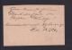 1891 - 20 P. Ganzsache Mit Schnallenstempel Stamboul Nach Bamberg - Cartas & Documentos