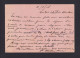 1906 - 20 P. Ganzsache Mit Blauem Aufgabestempel Nach Rhodos - Cartas & Documentos
