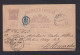 1890 - 10 R. Ganzsache Ab Lisboa Nach Cöln - Tax-Stempel "T" - Briefe U. Dokumente