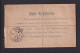 1905 - Einschreib-Ganzsache Mit Zufrankatur (Perfin) Ab London Nach Portugal - Brieven En Documenten