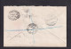 1908 - Privat-Ganzsache Mit Zufrankatur Als Einschreiben Ab Norwood Nach Frankfurt - Briefe U. Dokumente