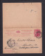 1903 - 1 P. Doppel-Ganzsache (P 29) Ab London Nach Berlin - Cartas & Documentos