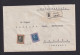 1935 - 50 C. Und 1,25 L. Auf Einschreibbrief Ab Asmara Nach Palena - Erythrée