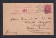 1891 - 1 P. Ganzsache Ab Malta Nach Unter-Barmen - Malta