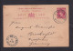 1898 - 1 P. Ganzsache Ab Valetta Nach Breckerfeld - Malta