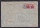 1906 - 2x 10 C. Überdruck-Marke Und 20 Pf. Germania (Einschreib-Gebühr) Auf Einschreibbrief Ab FEZ Nach Tanger - Deutsche Post In Marokko