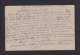1917 - 10 St. Ganzsache Als POW-Karte Ab Sofia Nach Frankreich - Storia Postale