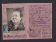 1943 - 50 Pf. Hitler Auf Postausweiskarte Mit Lichtbild Aus Berlin - Cartas & Documentos