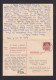 1970 - 30 Pf. Doppel-Ganzsache (P 75) Nach Frankreich - Antwortteil Per Eilboten Zurück Gebraucht - Cartoline - Usati