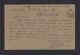 1918 - 10 L. Feldpost-Ganzsache Ab Athen - Italienische Zensur - Brieven En Documenten