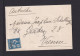 1912 - 1 Pia. Französische Post Auf Brief Ab SAMOS Nach Wien - Samos