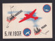 1937 - Erstflug-Sonder-Karte "Prag-Brüssel" - Sabena - Covers & Documents