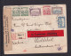 1920 - Einschreibbrief Ab Eger Nach Waldshut - Deviesenzensur - Lettres & Documents