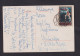 1921 - 1 R. Überdruck Auf Karte Ab Riga Nach Deutschland - Latvia
