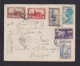 1938 - Flugpostbrief Mit Bunter Frankatur Ab ABIDJAN Nach Graz - Briefe U. Dokumente