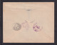 1935 - 50 K. Auf Einschreibbrief Ab TURAN Nach USA  - Tuva