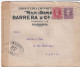 LETTRE. CUBA. 1913. BARRERA & C°. LICOR BALSAMICO. HABANA POUR PARIS. BANDE CENSURE - Covers & Documents