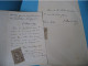 OSMAN-BEY 2 X Autographe Signé 1889 JOURNALISTE AVENTURIER OTTOMAN Rare - Entdecker Und Abenteurer
