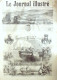 Le Journal Illustré 1865 N°80 Lons-Le-Saunier (39) Régates Sur La Seine Foederis Arca - 1850 - 1899