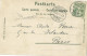 SUISSE  CARTE 5c  MARQUE LINEAIRE + AMBULANT N° 15 POUR PARIS DE 1902 LETTRE COVER - Lettres & Documents