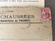Enveloppe Et Lettre / Ponts Et Chaussées / Touvet / Isère / 1936 - Storia Postale