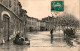 Givors Place De La Liberté Pendant Les Inondations Des 21 , 22 Et 23 Janvier 1910 Rhône 69700 Cpa Voyagée En TB.Etat - Givors