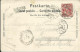 SUISSE  CARTE 10c  MARQUE LINEAIRE BIENNE + AMBULANT N° 2 POUR BACCARAT ( MEURTHE ET MOSELLE ) DE 1901 LETTRE COVER - Cartas & Documentos