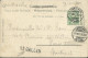 SUISSE  CARTE 5c  MARQUE LINEAIRE ST GALLEN + AMBULANT N° 39 POUR PARIS DE 1903 LETTRE COVER - Cartas & Documentos