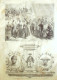 Le Journal Illustré 1865 N°85 Bourges (18) Portugal Lisbonne Biarritz (64) Espagne Séville - 1850 - 1899