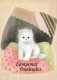 CAT KITTY Animals Vintage Postcard CPSM #PAM161.A - Cats