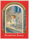 ANGELO Buon Anno Natale Vintage Cartolina CPSM #PAJ357.A - Engelen