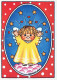 ANGELO Natale Vintage Cartolina CPSM #PBP274.A - Engelen