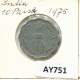 10 PAISE 1975 INDIA Coin #AY751.U.A - Inde