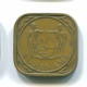 5 CENTS 1962 SURINAME Netherlands Nickel-Brass Colonial Coin #S12644.U.A - Surinam 1975 - ...