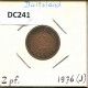 2 PFENNIG 1976 J BRD ALEMANIA Moneda GERMANY #DC241.E.A - 2 Pfennig