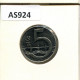 5 KORUN 1994 TSCHECHIEN CZECH REPUBLIC Münze #AS924.D.A - Tschechische Rep.
