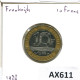 10 FRANCS 1988 FRANCE Pièce BIMETALLIC #AX611.F.A - 10 Francs