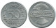 50 PFENNIG 1921 A ALLEMAGNE Pièce GERMANY #AD645.9.F.A - 50 Renten- & 50 Reichspfennig
