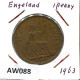 PENNY 1963 UK GBAN BRETAÑA GREAT BRITAIN Moneda #AW088.E.A - D. 1 Penny