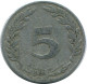 5 MILLIMES 1960 TUNISIA Coin #AP235.U.A - Tunesië