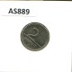 2 FORINT 2000 HUNGRÍA HUNGARY Moneda #AS889.E.A - Hongarije